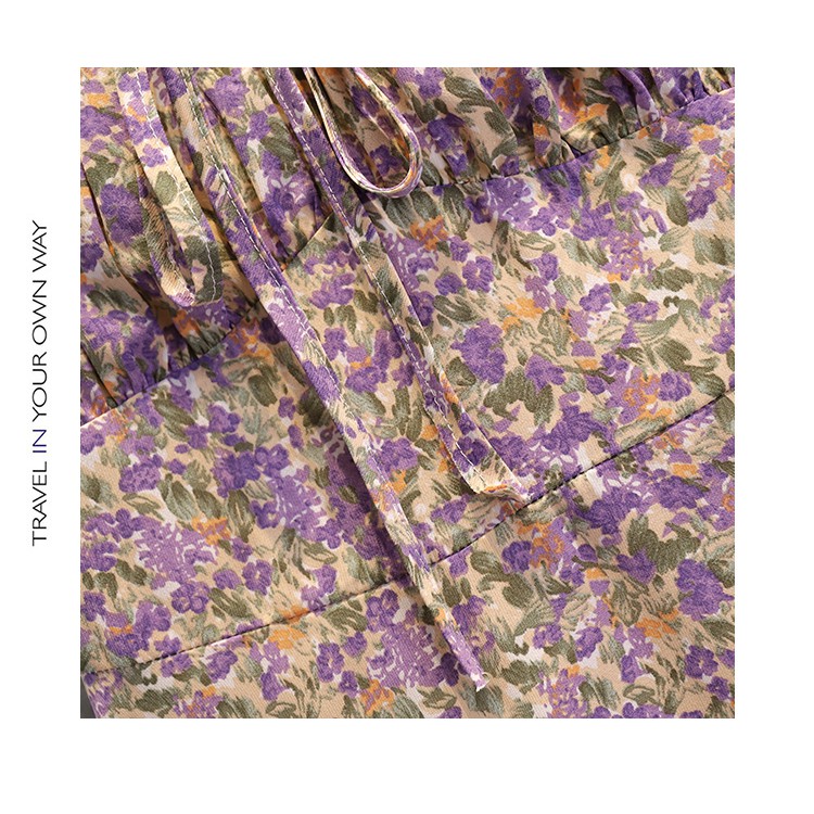 🌸Hàng Order🌸 Váy Hoa Nhí Bigsize Xếp Ly Ngực Dáng Xòe Trẻ Trung Nữ Tính🌸Hàng Quảng Châu | BigBuy360 - bigbuy360.vn