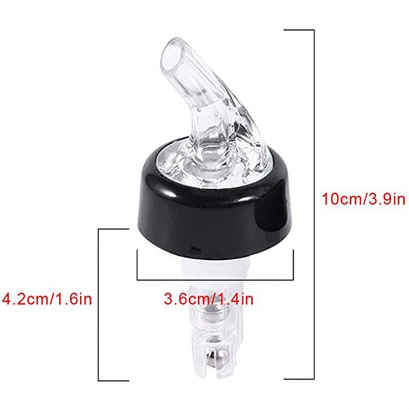 Automatic Measured Bottle Pourer Spirit Drinks Wine Cocktail Dispenser Barware Wine Pourers for Home Red