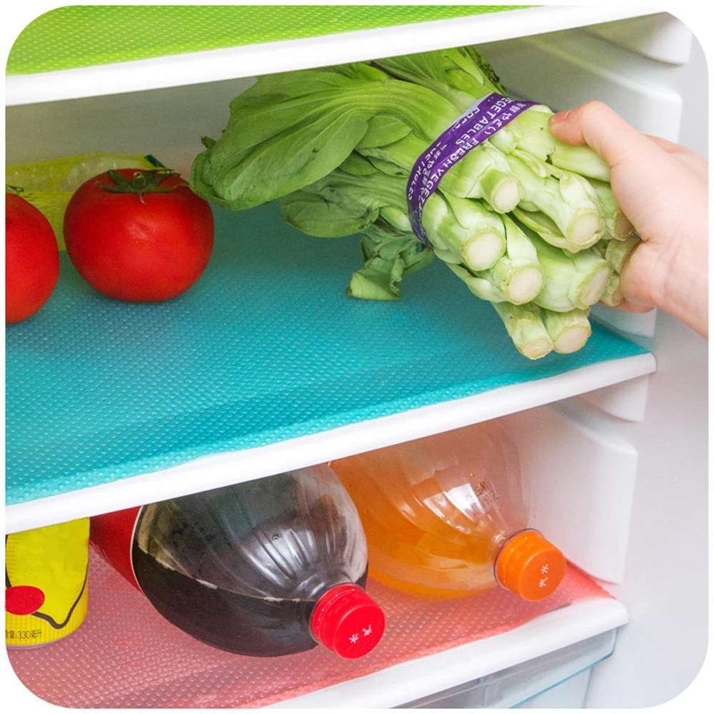 Thảm lót chống trượt và thấm nước tái sử dụng được cho tủ lạnh