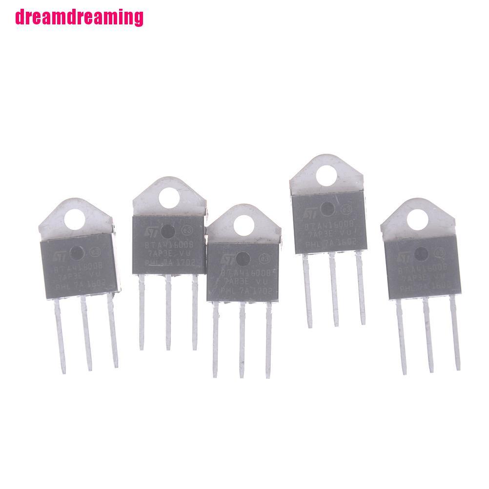 Bộ 5 Linh Kiện Điện Tử Bta41-600B To-3P