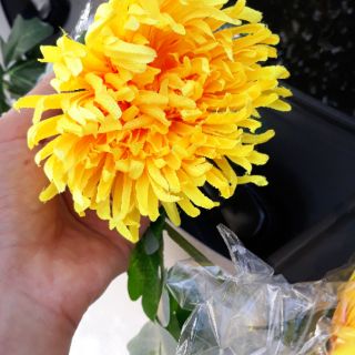 Hoa cúc giả hoa lụa bông to hàng đẹp