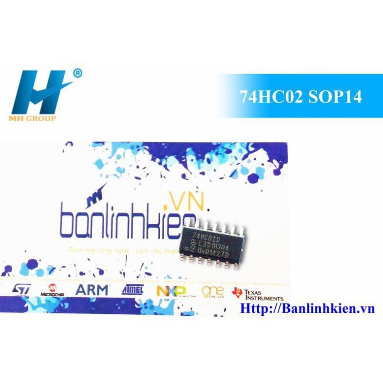 [Minh Hà] 74HC02 SOP14