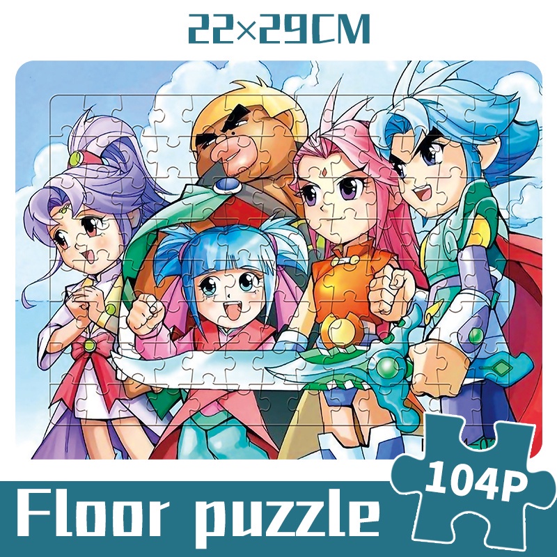 Set đồ chơi xếp hình gồm 104 mảnh ghép cho bé