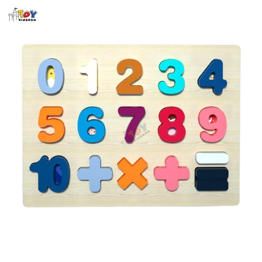 Đồ Chơi Núm Gỗ Cho Bé Woa Toys, Đồ Chơi Thông Minh Cho Bé, Nhiều Chủ Đề, Dày Dặn