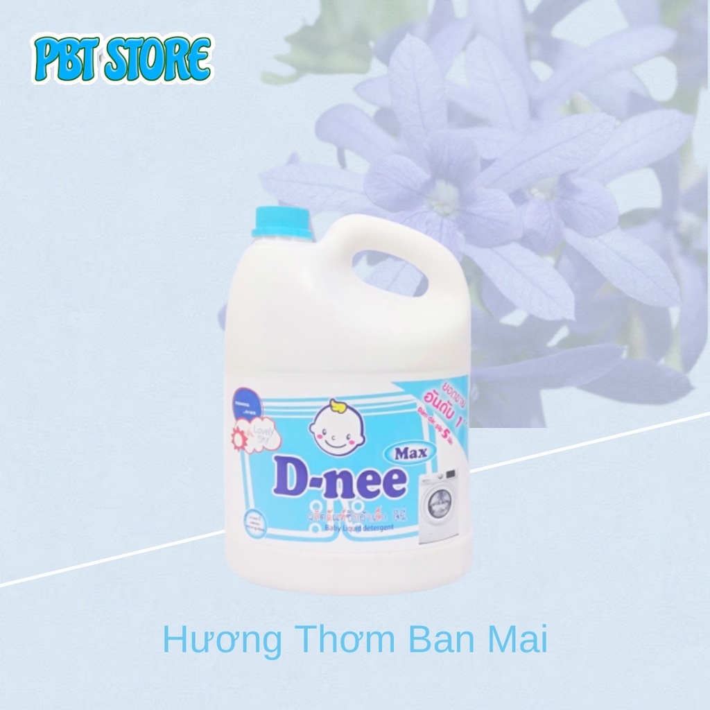 [HCM] Nước giặt thơm cho em bé Dnee Max 3600ml Thái Lan siêu rẻ