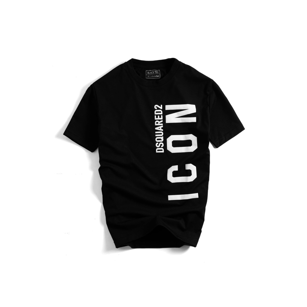 Áo thun nam nữ - Áo phông nam nữ in chữ ICON form rộng