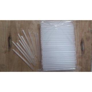 500 gam ống hút trong CÓ BỌC (ống hút đen) phi 6 nhọn cứng dài 21 cm, ống hút trong phi 6 nhọn