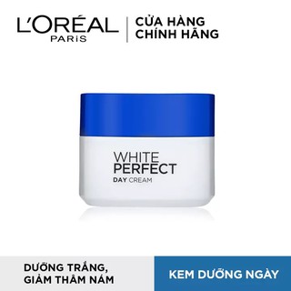 Kem dưỡng trắng da vitamin L’Oreal Paris White Perfect ban ngày SPF17 PA++ 50ml (Kem ngày)
