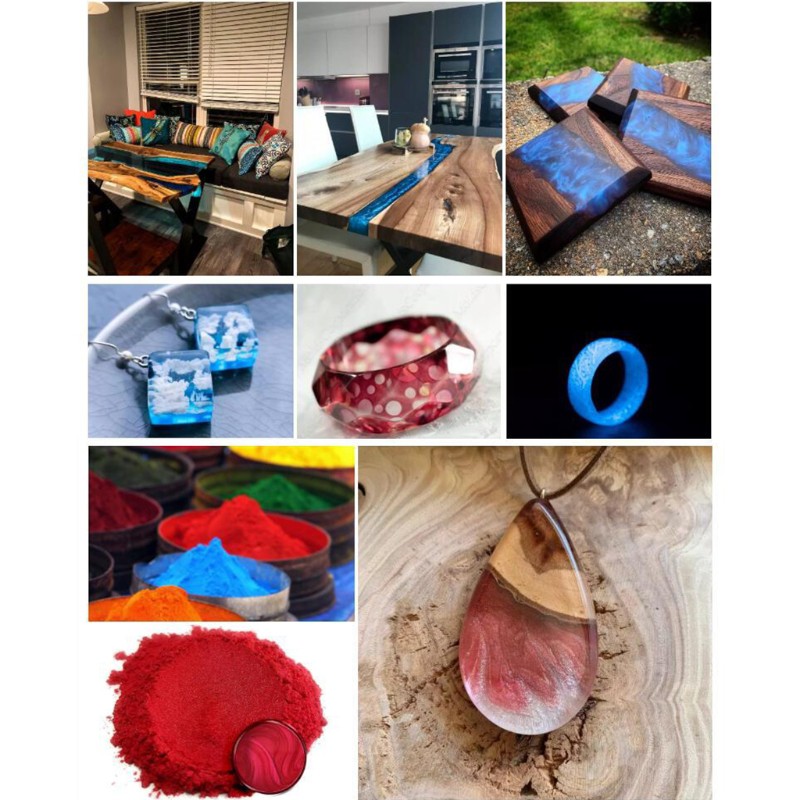 3/5/6/8 lọ bột khoáng mica dùng để trang trí đồ trang sức