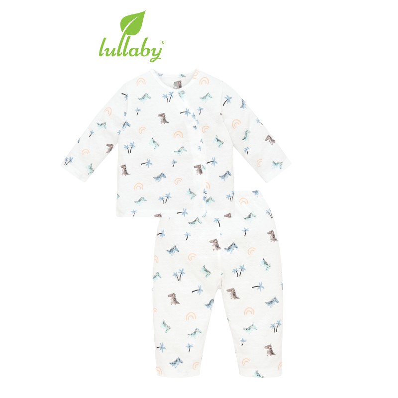 Lullaby Bộ quần áo cài lệch NH609610P BST Pointelle 2021