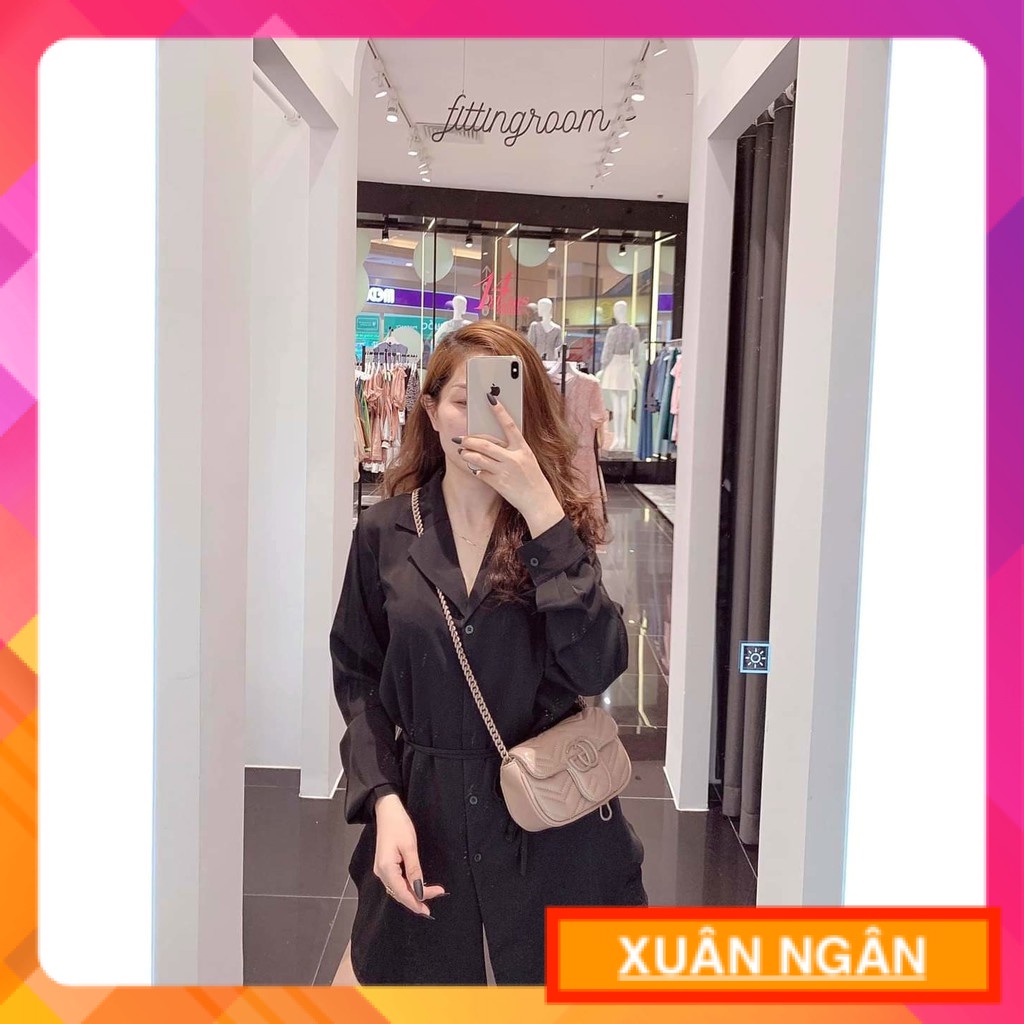 Túi mini dây xích full màu dễ thương túi mini ngọc trinh chần ô trái tim mặt sau hàng đẹp GGVSONGMAU + hình thật HOT