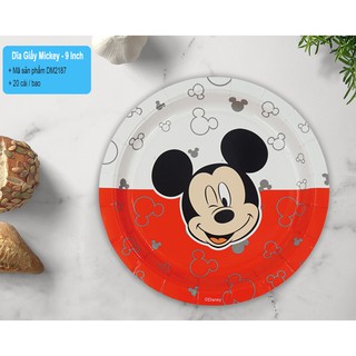 Dĩa giấy Disney 9 inch