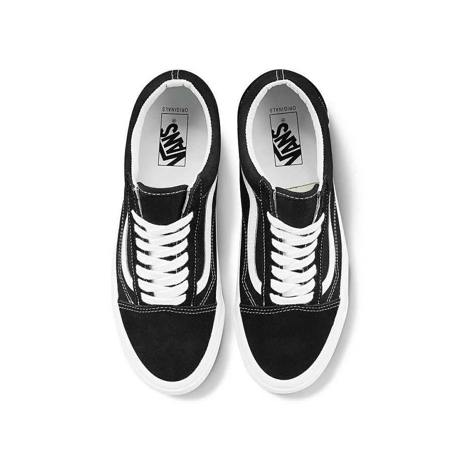 Giày Sneaker [REAL] Vans-Old-Skool-Vault-LX-Black | BigBuy360 - bigbuy360.vn