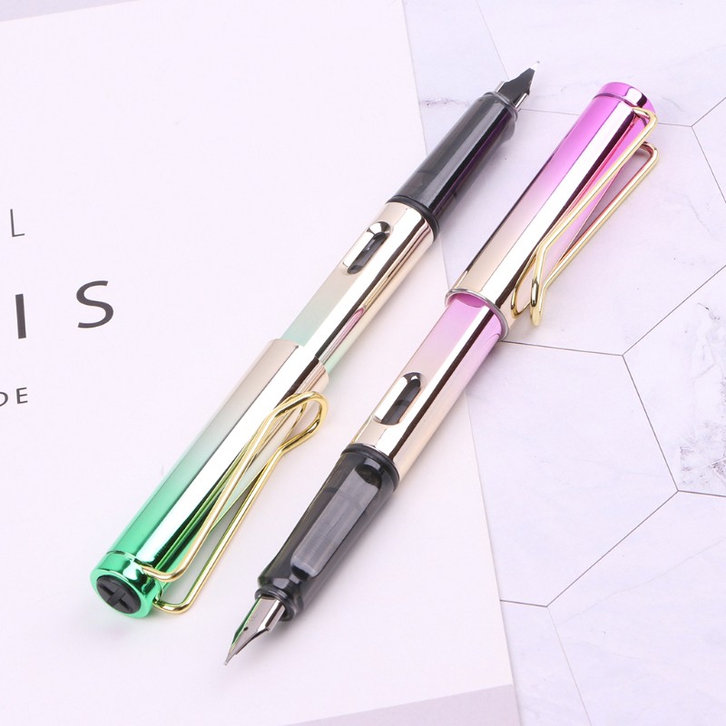 Bút máy bơm mực ngòi 0.38mm viết nét thanh đậm chuyên dụng