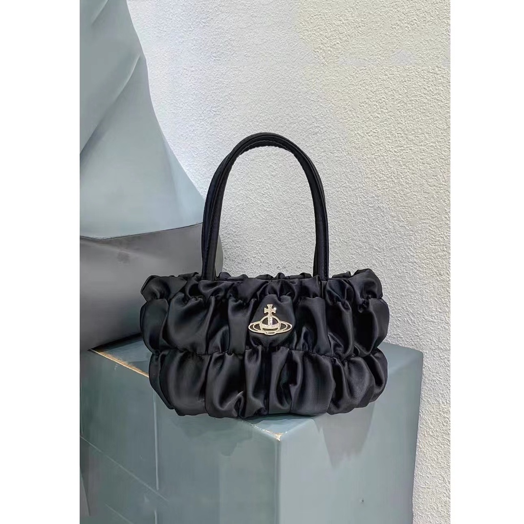 Honypove Vivienne Queen westwood Túi Xách Tay 2022 Dáng Đám Mây Cao Cấp Dễ Phối Đồ