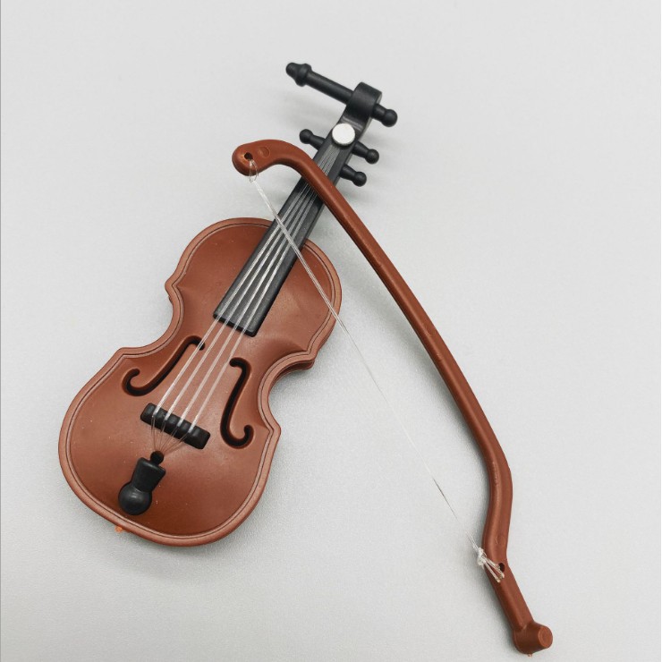 KHO-HN * Mẫu mô hình các loại nhạc cụ như đàn vĩ cầm violin, kèn trumpet dùng trang trí nhà búp bê, bàn làm việc, DIY