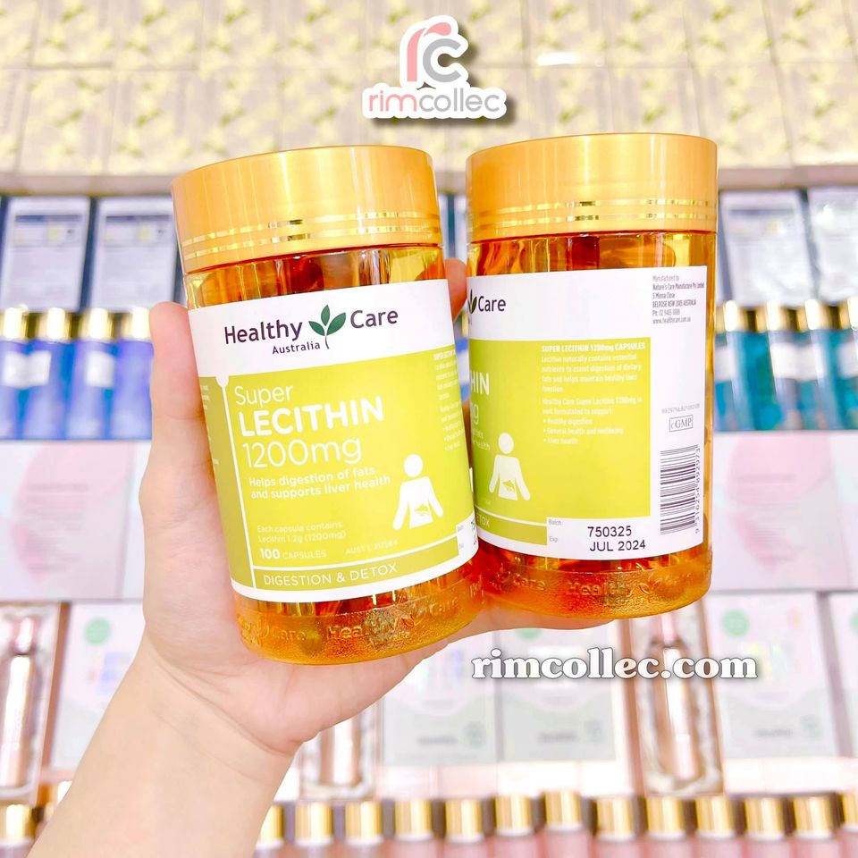 Mầm Đậu Nành Healthy Care Super Lecithin 1200mg