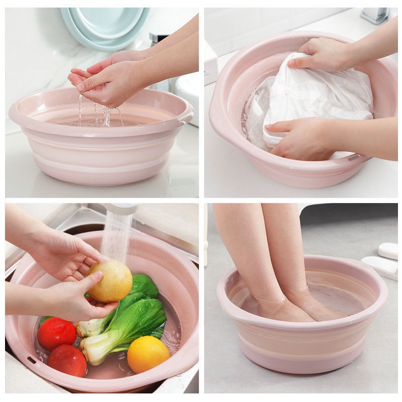 Chậu Rửa Mặt Gấp Gọn Tiện Dụng Mang Đi Du Lịch Cho Bé | BigBuy360 - bigbuy360.vn