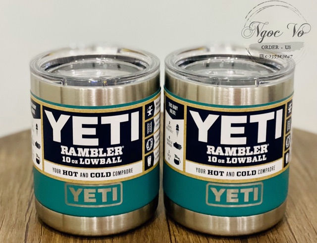 Ly Giữ Nhiêth Inox Cao Cấp Yeti Rambler 10 Oz Lowball - Hàng Chính Hãng