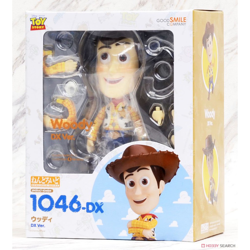 Mô hình Nendoroid Woody DX Ver 1046-DX 1046 Toy Story Good Smile Company Chính hãng. Hàng mới.