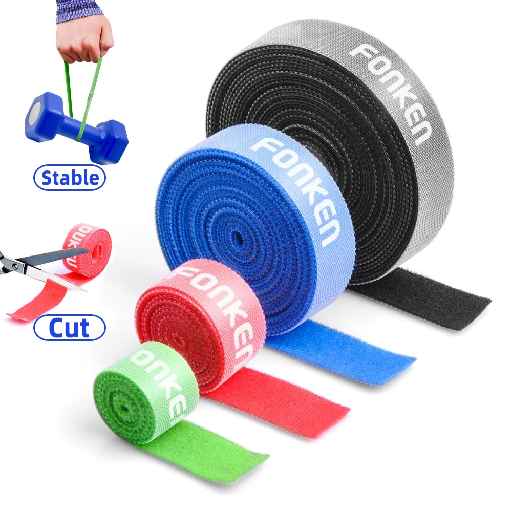 Dây Silicone 1m Buộc Dây Cáp Gọn Gàng Tiện Lợi