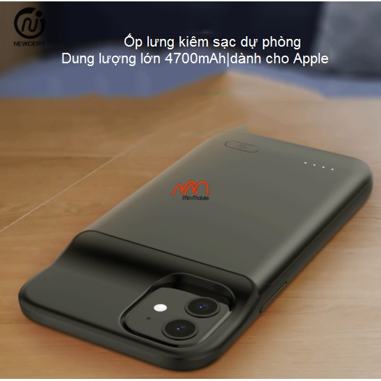 Ốp lưng kiêm sạc dự phòng 12 Pro Max/ iPhone 12 Pro/  12 Mini/ 12