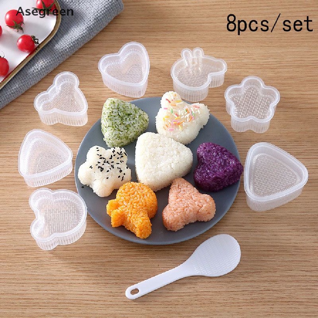 Khuôn Làm Cơm Cuộn Sushi Hình Hoạt Hình Dễ Thương