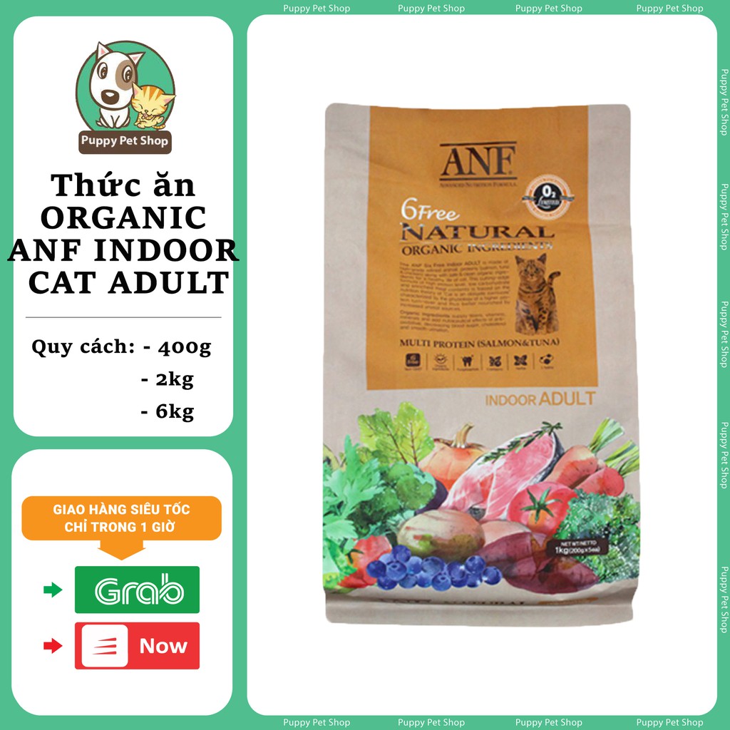 ANF 6Free Thức Ăn Hạt Cho Mèo Bao 6Kg