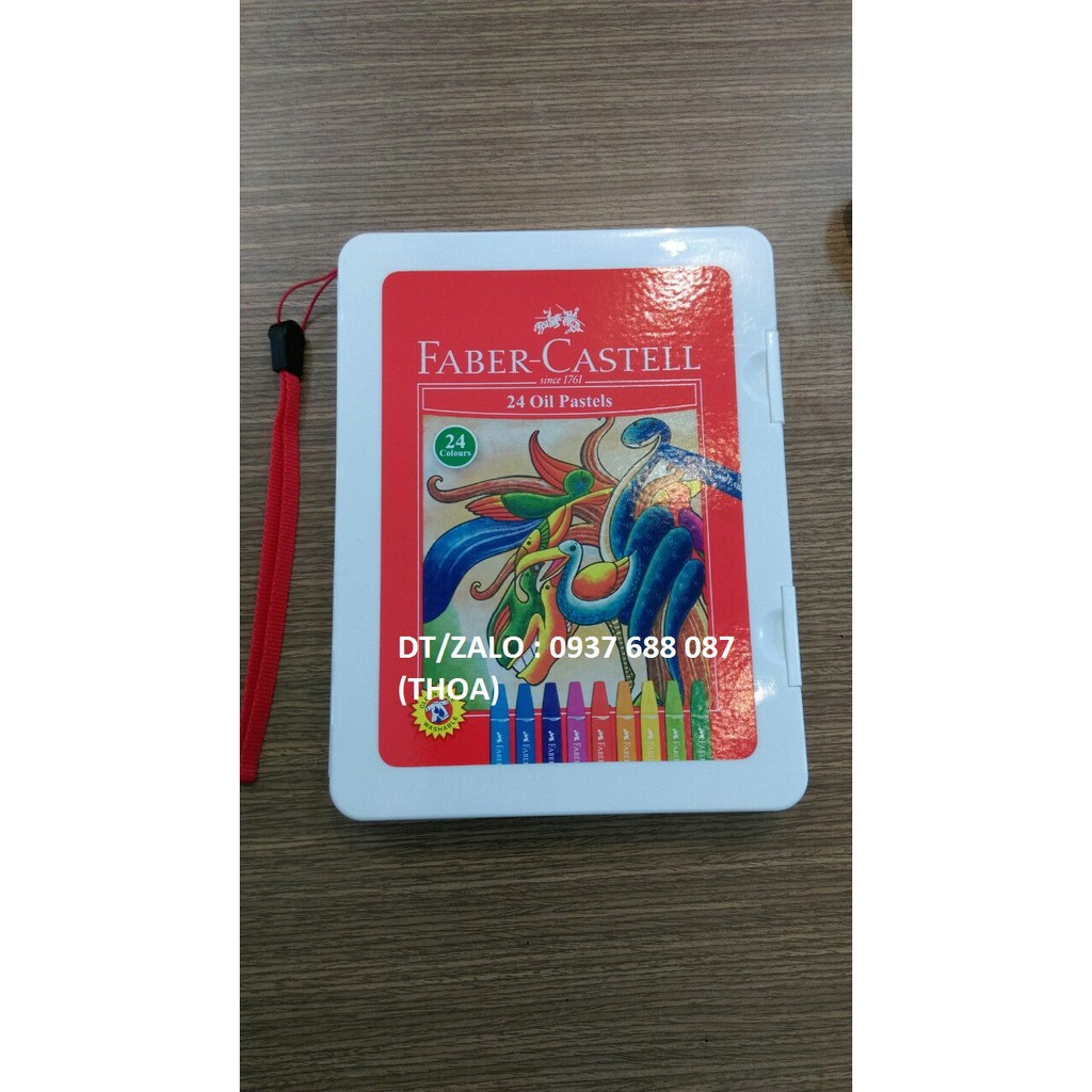 Sáp dầu Faber Castell, Oil pastel Faber Castell bộ 24 màu