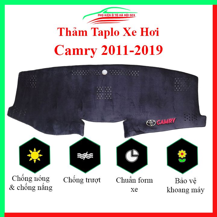 Thảm taplo xe ô tô Camry 2019-2023 chống nắng nóng làm mát xe mở rộng tầm nhìn