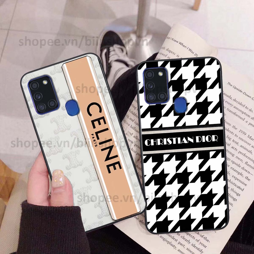 Ốp Samsung A21s in hình các thương hiệu nổi tiếng siêu đẹp, thời trang cá tính