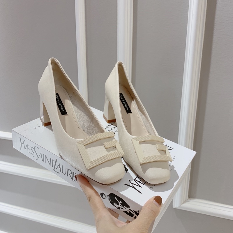 ❤️Giày cao gót vuông 9cm. Hàng quảng châu full box