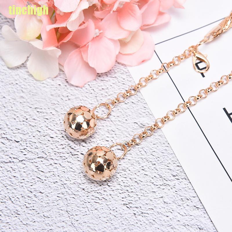 Thắt Lưng Dây Xích Kim Loại Thời Trang Cho Nữ