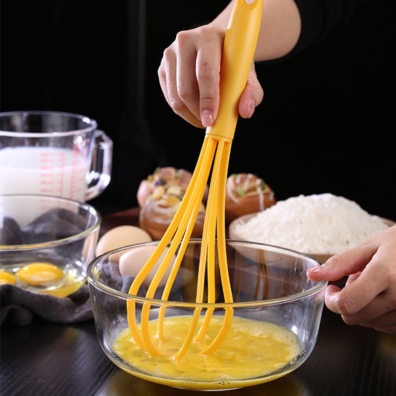 Silicone Dụng Cụ Đánh Trứng Bằng Silicon Tiện Dụng Cho Nhà Bếp