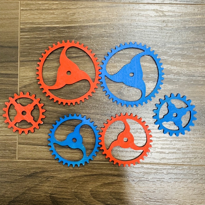 Phụ Kiện Busyboard Bộ Bánh Răng Gỗ Vòng Quay Bão Táp,Tự Làm Bảng Bận Rộn Đồ Chơi Gỗ