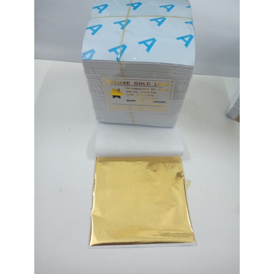 30000 lá vàng chuyên dát vàng đồ thờ, trang trí nội thất, tượng phật, màu sắc đẹp, dễ thi công