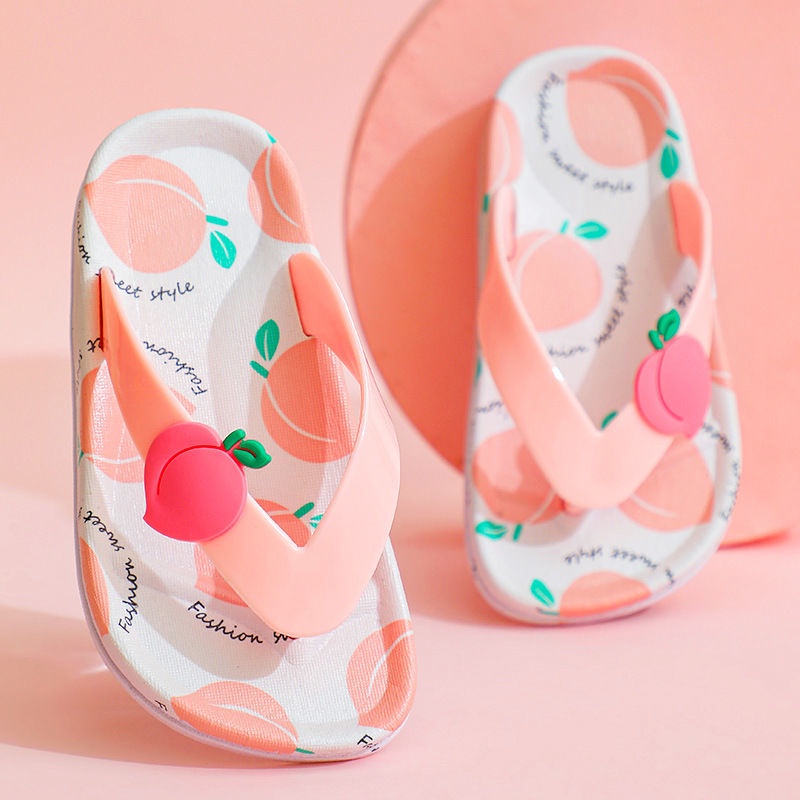 Dép Xỏ Ngón Đi Biển Phong Cách Hoạt Hình Dễ Thương Thời Trang Mới 2022 Dành Cho Bé Gái