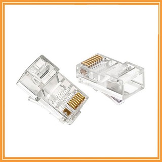 Thanh lý Hạt mạng nhựa - Đầu bấm mạng RJ45