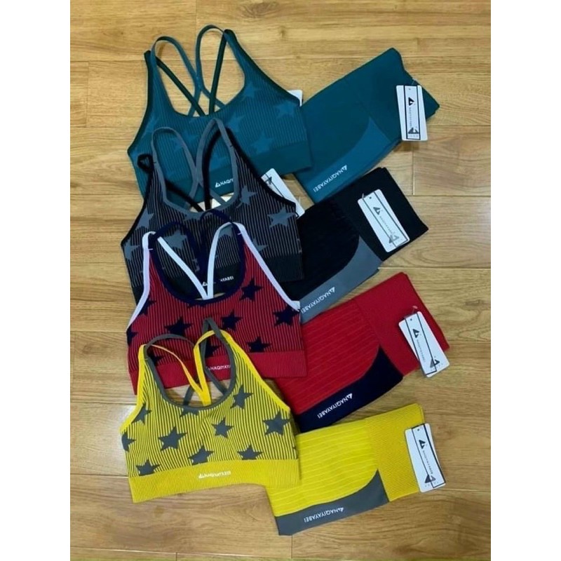 SET BRA DỆT MÃ 141 GYM, THỂ THAO, YOGA