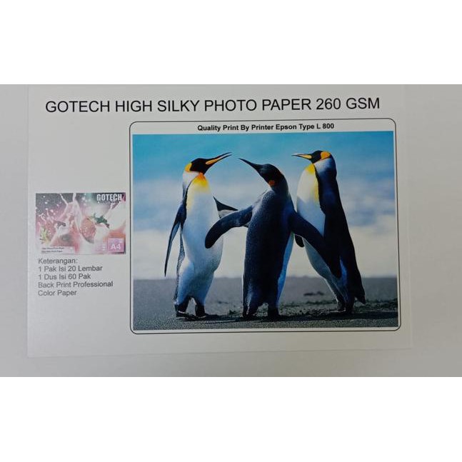 Giấy in hình Lb6 Gotech 260 GSM ☆ ❥