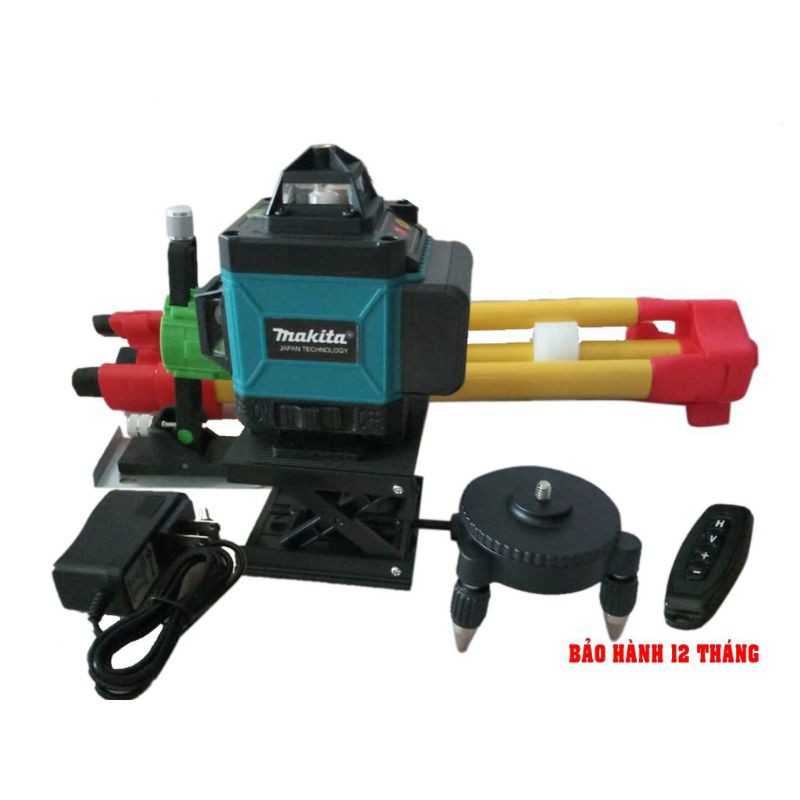 Máy bắn cốt laser 16 tia xanh Makita 2pin sắc nét