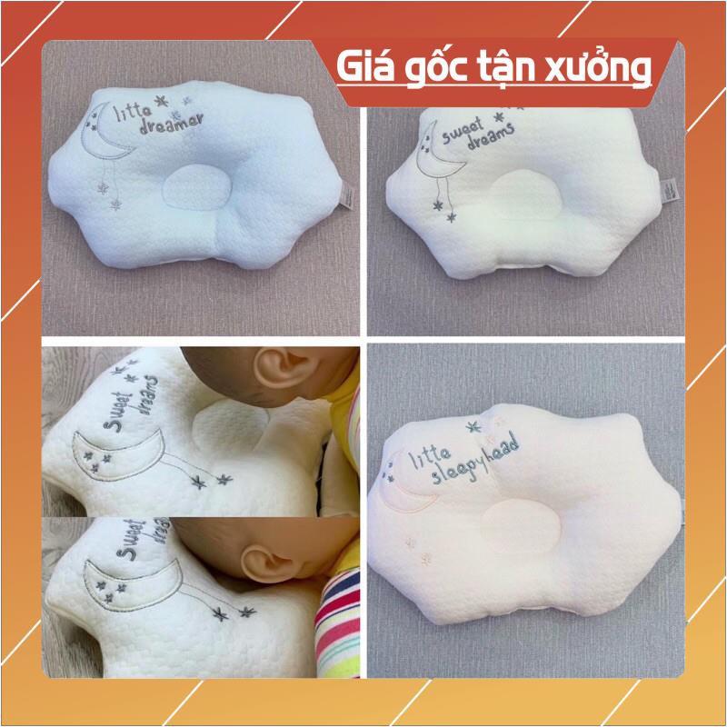 GỐI LÕM BÔNG BEBE COMFOR HÌNH ĐÁM MÂY CÓ 3 MÀU XANH HỒNG TRẮNG