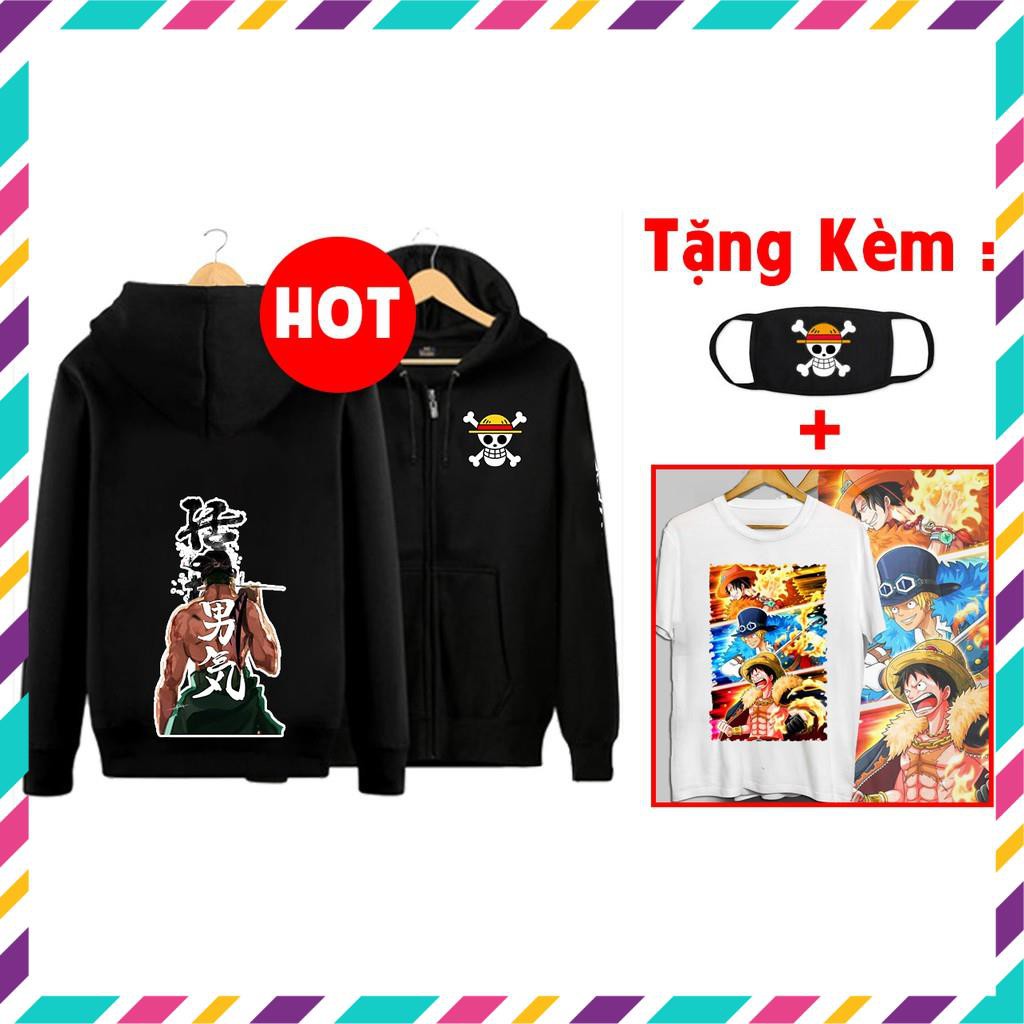 (SALE) 🔥BÁN CHẠY🔥Áo khoác One Piece - Zoro cực HOT khuyến mại khủng giá rẻ dẹp