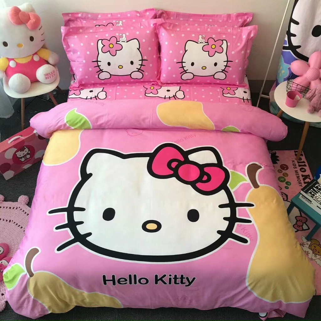 [HÀNG NHẬP] SET COTTON HOẠT HÌNH DISNEY BÉ GÁI - FULLSIZE