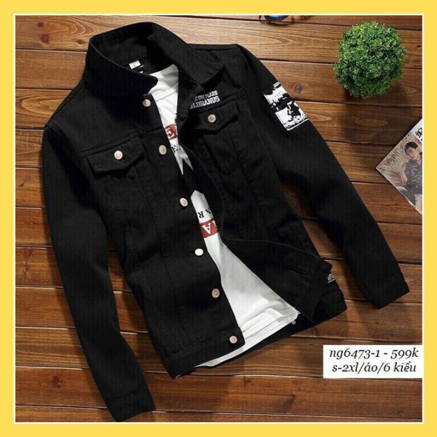 Áo khoác jean nam,chất vải bò,cá tính trẻ trung,NUCA 006 TCS | BigBuy360 - bigbuy360.vn