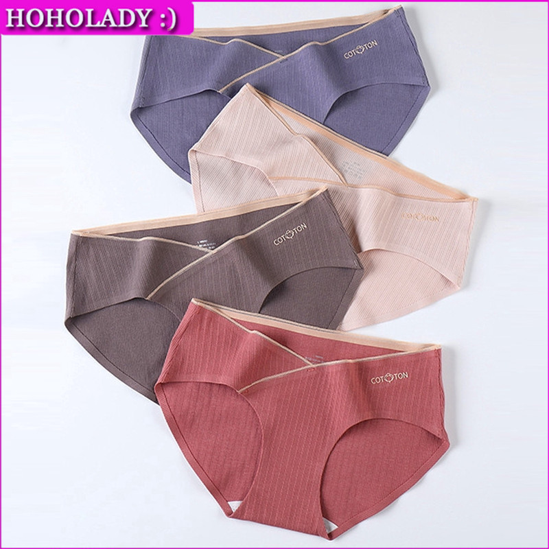 [Mã FAMAYWA giảm 10K đơn 50K] HOHOLADY Quần lót nữ Panty Đồ lót dành cho bà bầu thoải mái