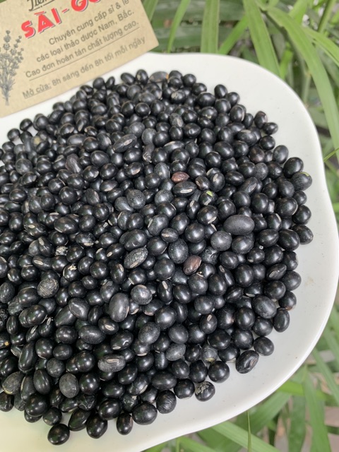 Đậu Đen Xanh Lòng Hạt To Tròn, Đã Rang Thơm 500g