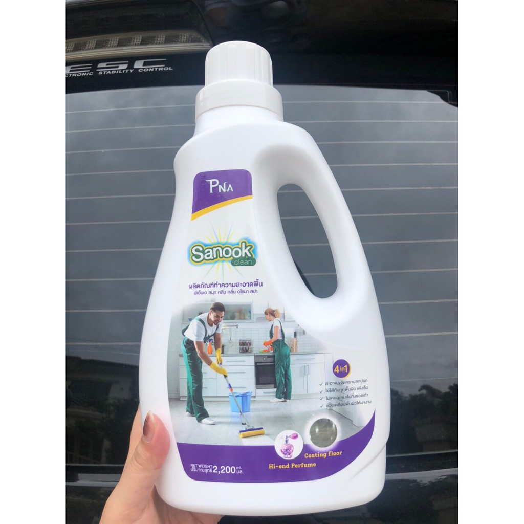 (HCM) Nước lau sàn tinh dầu xả sinh học PNA thái lan 2200ml nhâp khẩu