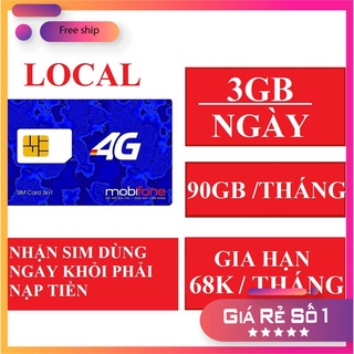 SIM 4G 1 NĂM SIM 4G MOBIFONE C90N 120G/THÁNG hottt _ SẠCH ĐẸP 5*