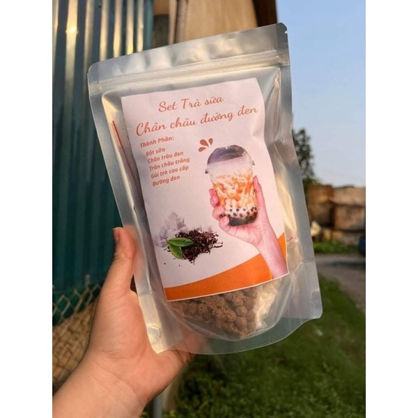 Sét Trà Sữa Thái Xanh Sỉ Nguyên Liệu